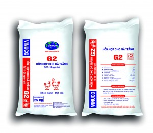 G2 - Hỗn hợp cho gà trắng (Từ 15 - 28 ngày tuổi)