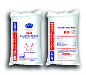 G3 - Hỗn hợp cho gà trắng (Từ 29 ngày tuổi - xuất bán)